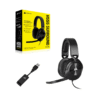 Audífonos Gamer Corsair HS55 Surround, Dolby Audio 7.1, USB, Carbon - Imagen 6