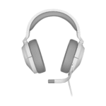 Audífono Gamer Corsair HS55 Surround Wired Gaming Headset — Blanco, Dolby Audio 7.1 Surround