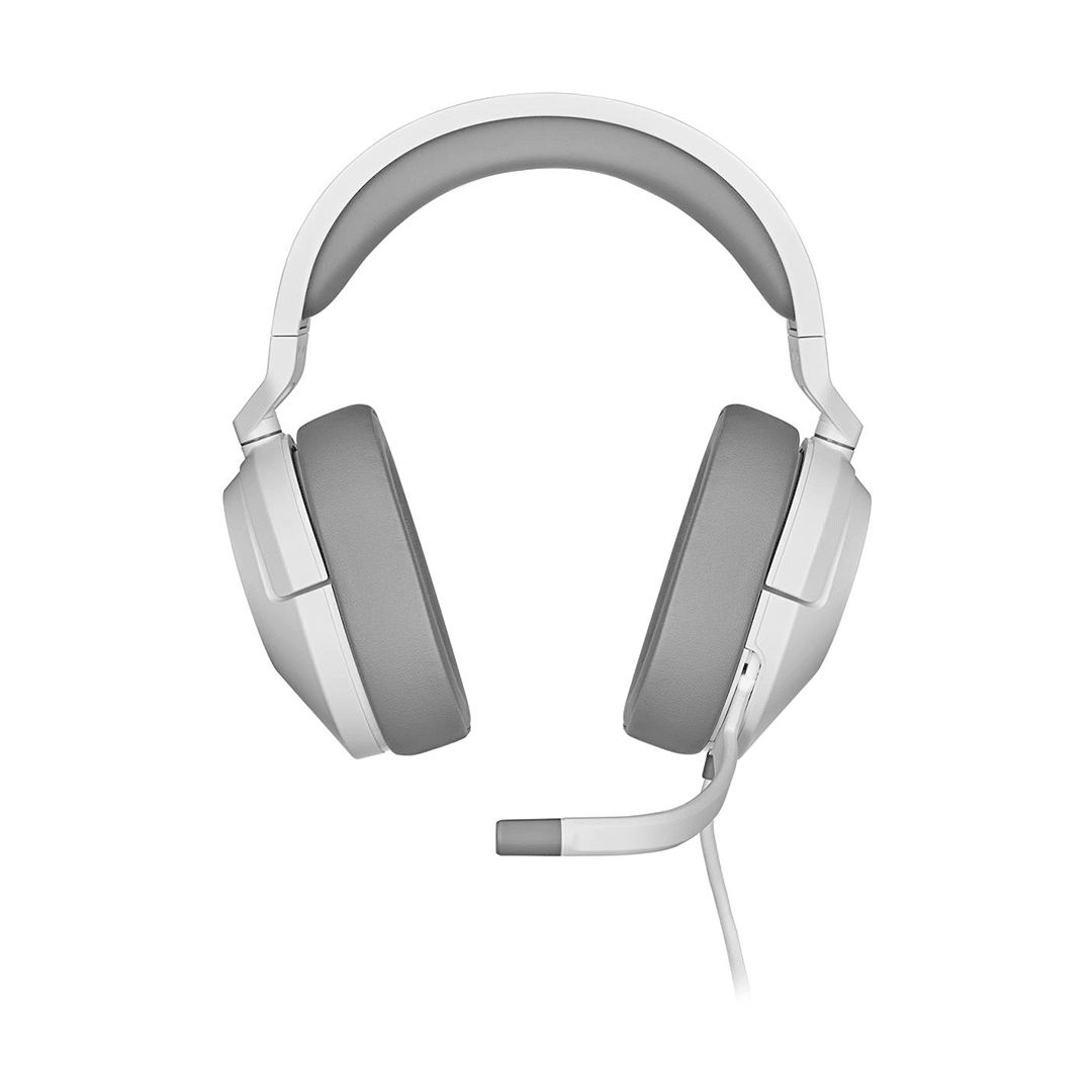 ca-9011266-na-11580 Audífono Gamer Corsair HS55 Surround Wired Gaming Headset — Blanco, Dolby Audio 7.1 Surround - Imagen 1