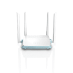 Router D-Link R12 AC1200 Smart de doble banda con 4 antenas y WPA3