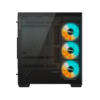 Gabinete Gigabyte C500 PANORAMIC STEALTH  NEGRO  incluye 4 ventiladores 120mm  (ARGB) - Imagen 6