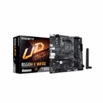 Placa madre Gigabyte, AM4, M-ATX, PCI 4.0, 1x M.2, 4 DIMM DDR4 Wi-Fi 6E MT7902- BLUETOOTH 5.3