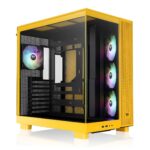 Gabinete View 380 XL TG ARGB Bumblebee/Bumblebee/Win/SPCC/Tempered Glass*2/120mm ARGB Lite Fan*1+120mm ARGB Lite Reverse Fan*3/Brown Box