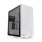 Gabinete H700 TG Snow/White/Win/SPCC/Tempered Glass*1/120mm standard fan*2/VGA Bracket*1/for USA