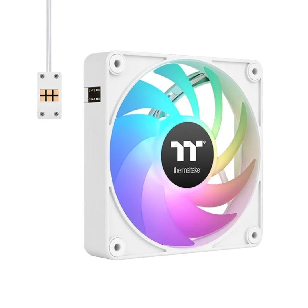cl-f190-pl12sw-a-012848 Cooler de CPU CT120 EX ARGB Sync PC Cooling Fan White 3 Pack/Fan/12025/PWM 500~2000 RPM/ARGB MB Sync/White - Imagen 1