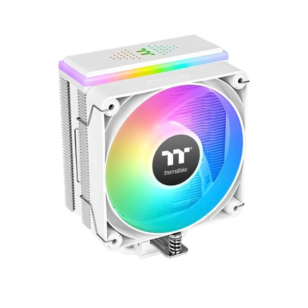 cl-p137-al12sw-a-015711 ASTRIA 200 White/Air cooler/4Pipe HDT/Fan120 x1/PWM 500~1800rpm/MB Sync only/White - Imagen 1