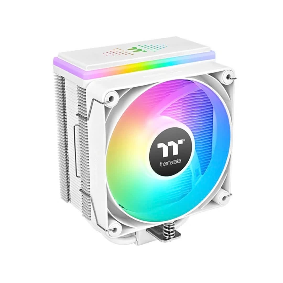 cl-p138-ca12sw-a-013038 Cooler de CPU ASTRIA 400 White/Air cooler/6Pipe/CU+AL/Fan120 x1/PWM 500~1800rpm/MB Sync only/White - Imagen 1