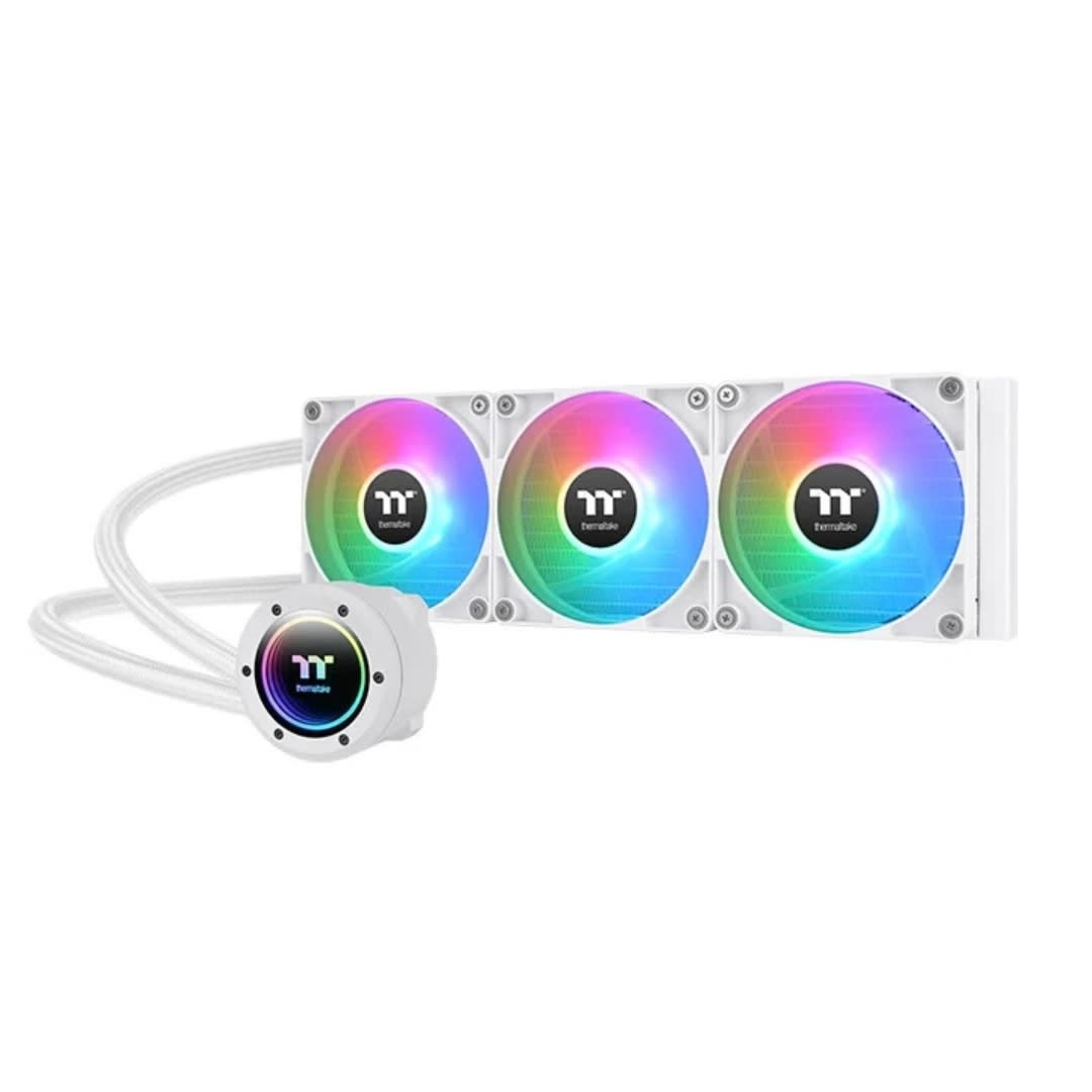 cl-w365-pl12sw-a-015497 Cooler de CPU TH360 V2 ARGB Sync Snow Edition/All-In-One Liquid Cooler System/120 ARGB Fan *3/PWM500~2000RPM/MB Sync only/White - Imagen 1