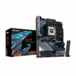 Placa madre Aorus, AM5, ATX, 4 DIMM DDR5, PCIe 5.0, 2x M.2, WIFI 7 MT7927, RZ738- Bluetooth 5.4, X3D Turbo Mode 2.0, D5 Bionic Corsa